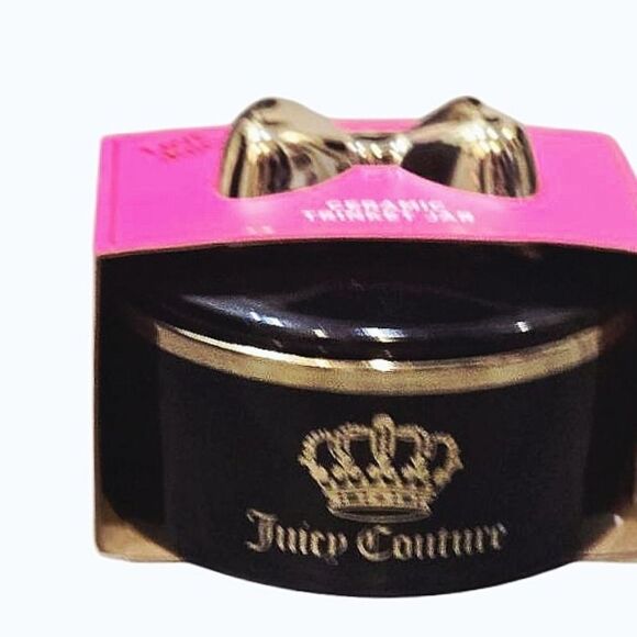 Juicy Couture Home Crown Signature Logo Ceramic Trinket Jar - Picture 2 of 6